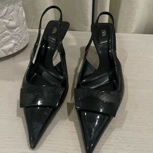 ZARA kitten heel | barely worn